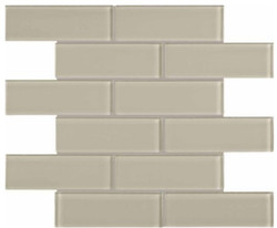 Anatolia Bliss Element Glass 2 x 6 Brick Earth